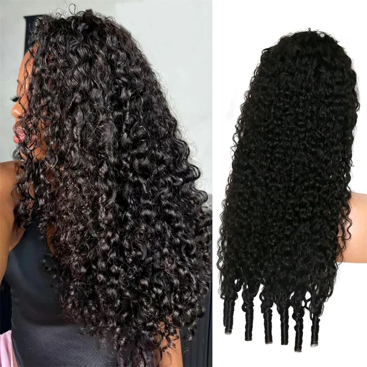 Burmese Curly Human Hair Wigs Transparent 13x6 Lace Frontal Wig